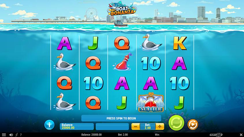 Boat Bonanza Gameplay slot 1Win