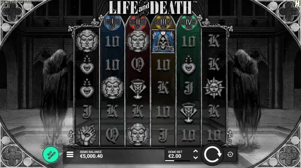 Life and Death Gameplay Slot 1Win